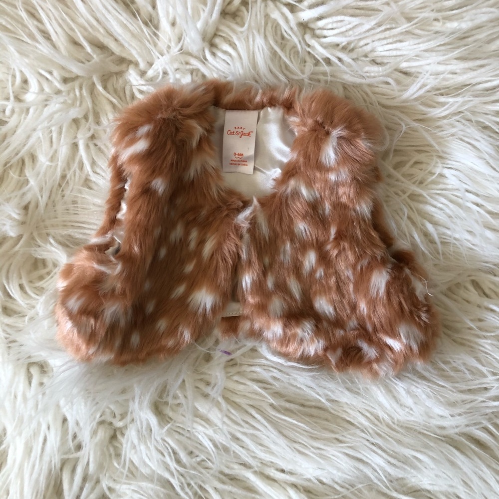 Baby girl ‘deer’ vest